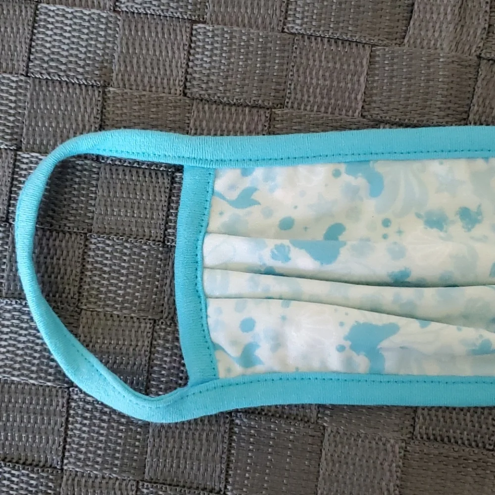 Disney Ariel Child Med 5-8 yrs old Cloth Face Mask